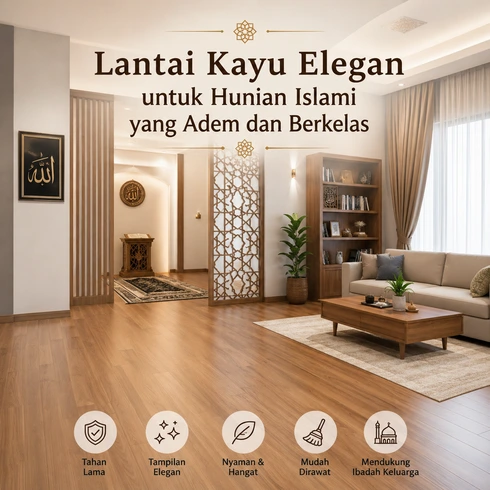 lantai kayu elegan